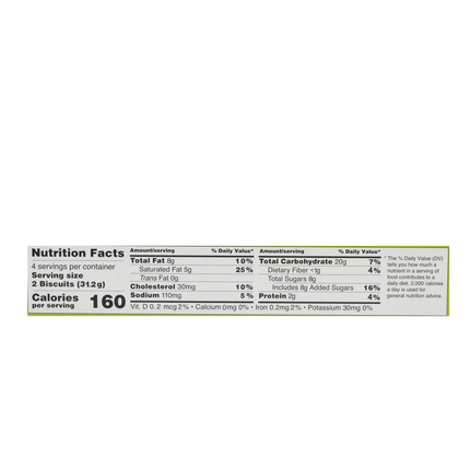 Oui Love It Bretons Butter Cookies (Palets Bretons) 4.41oz / 125g