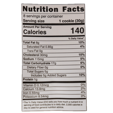 Oui Love It Madeleines Cakes (Gluten Free) 8.46oz / 240g