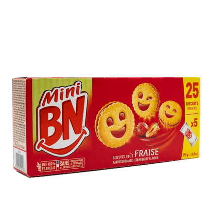 BN Mini Strawberry Flavored Cookies
