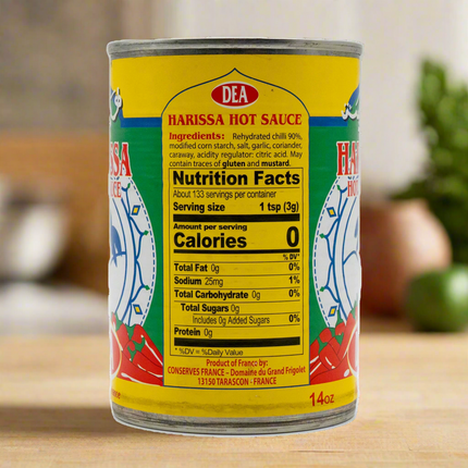 Déa Harissa Hot Sauce 14oz / 400g
