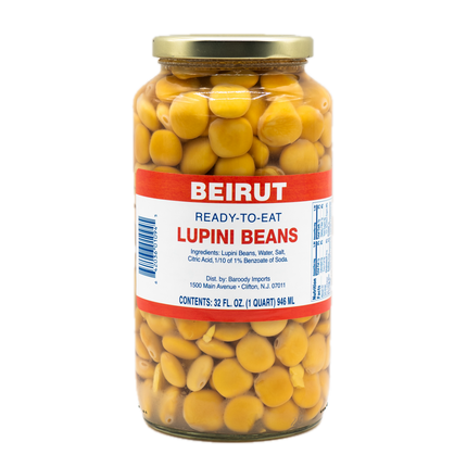 Beirut Lupini Beans 32oz / 908g