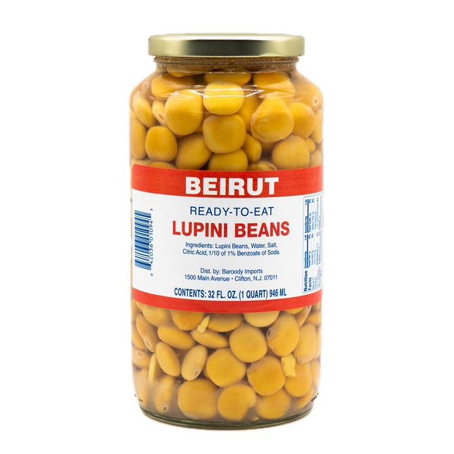 Beirut Lupini Beans 32oz / 908g