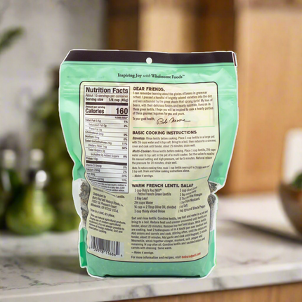 Bob's Red Mill Green Lentils Petite French Style 24oz / 680g