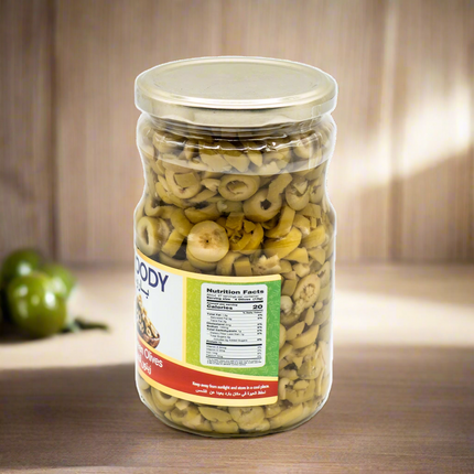 Baroody Sliced Green Olives 22.9oz / 650g