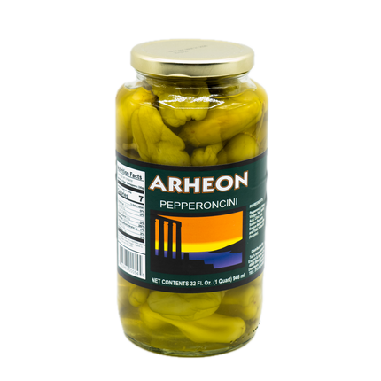 Arheon Whole Pepperoncini 32oz / 908g