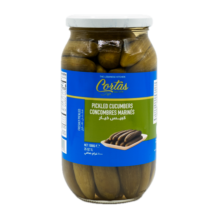 Cortas Pickled Cucumbers 35oz / 1kg