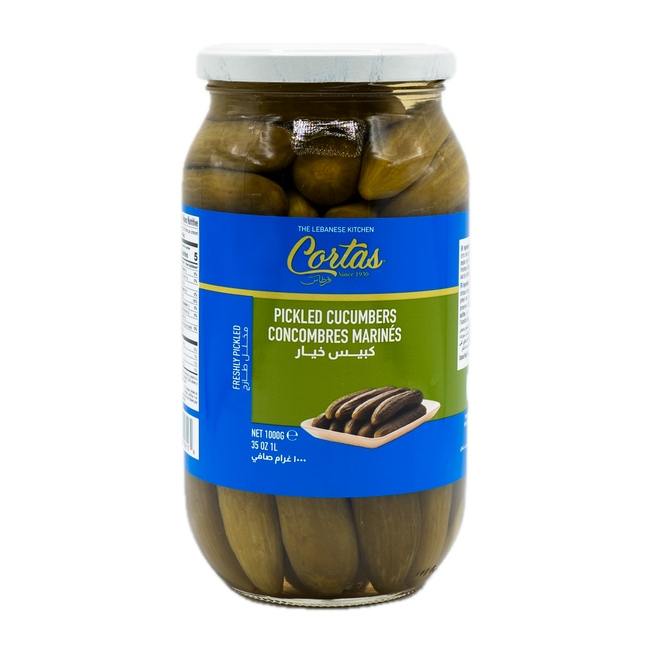 Cortas Pickled Cucumbers 35oz / 1kg