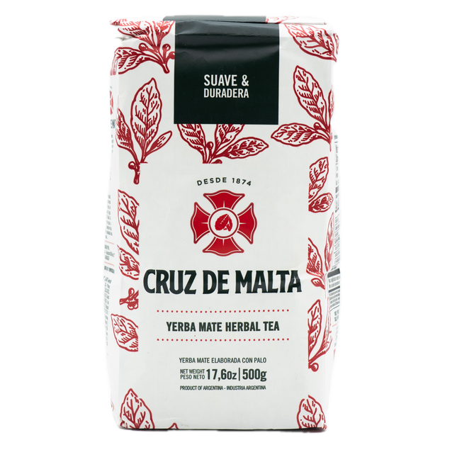 Cruz De Malta Yerba Mate Herbal Tea 17.6oz / 500g