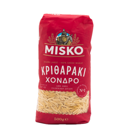 Misko Orzo Noodles Risoni Large 17.6oz / 500g