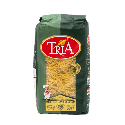 Tria Vermicelli Medium Pasta 17.65oz / 500g