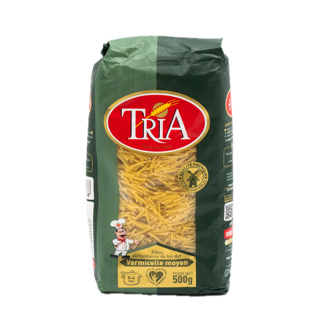 Tria Vermicelli Medium Pasta 17.65oz / 500g