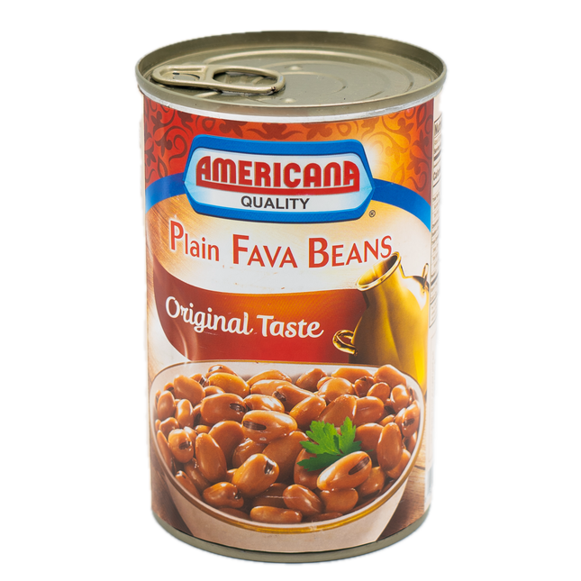 Americana Plain Fava Beans Original Taste 15.89oz / 450g