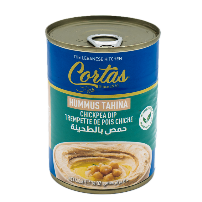 Cortas Hummus Tahina Chickpea Dip 14oz / 400g
