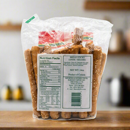 Baroody Breadsticks Anise Sesame 14oz / 400g