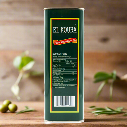 El Koura Extra Virgin Olive Oil (Tin) 101fl oz / 3L