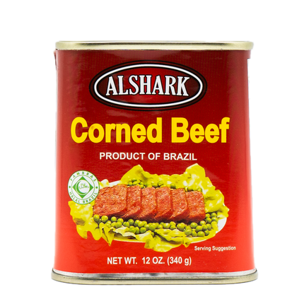 Alshark Corned Beef Halal 12oz / 340g