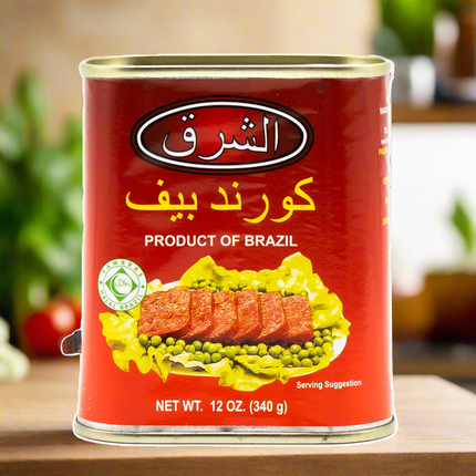 Alshark Corned Beef Halal 12oz / 340g