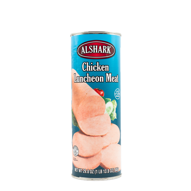 Alshark Chicken Luncheon Halal 29.8oz / 845g
