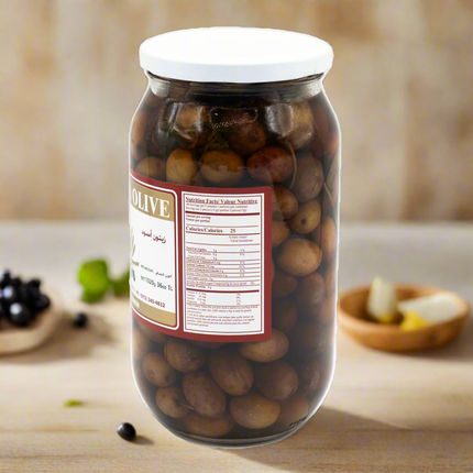 El Koura Black Olives 36oz / 1kg