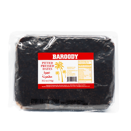 Baroody Pitted Pressed Dates 35.2oz / 1kg