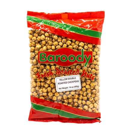 Baroody Yellow Double Roasted Chickpeas 14oz / 400g