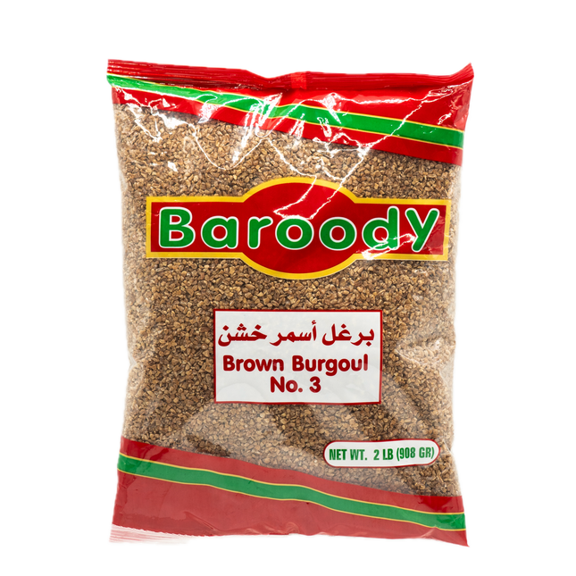 Baroody Brown Bulgur Wheat #3 32oz / 908g