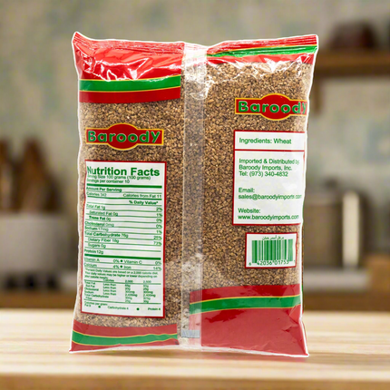 Baroody Brown Bulgur Wheat #3 32oz / 908g