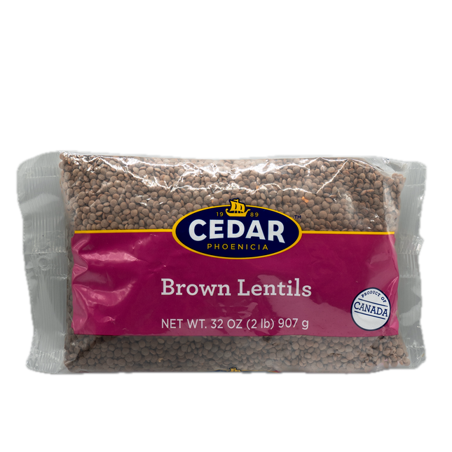 Cedar Brown Lentils Balady 32oz / 907g