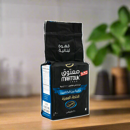 Maatouk Lebanese Coffee Decaffeinated Premium Blend 7oz / 200g