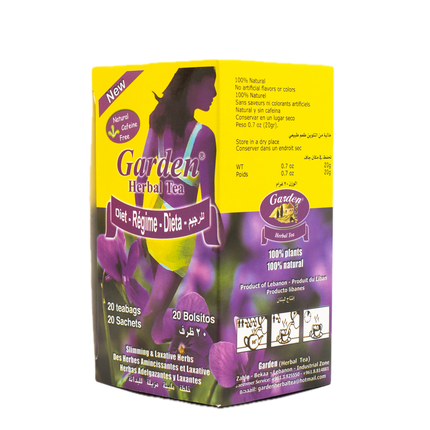 Garden Diet Tea, (20 Count) 0.7oz / 20g