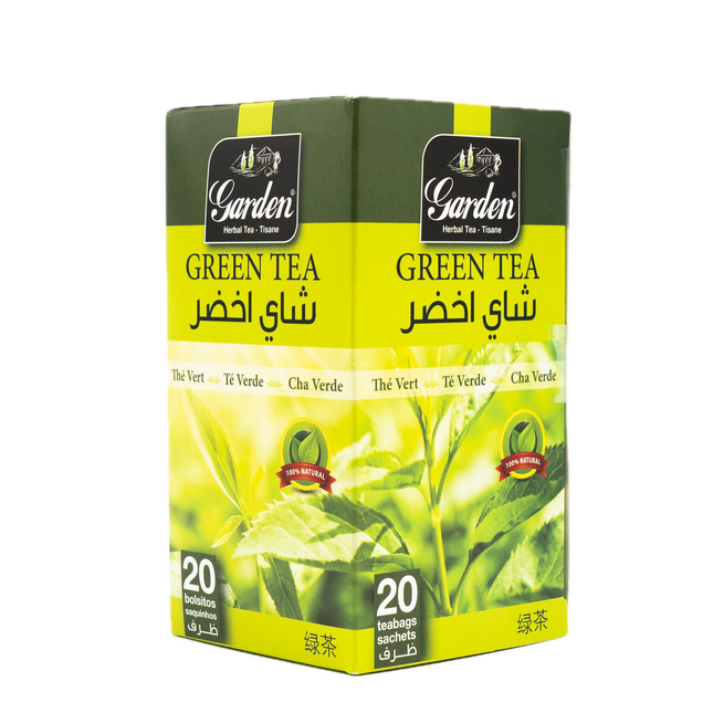 Garden Green Tea, (20 count) 1oz / 30g