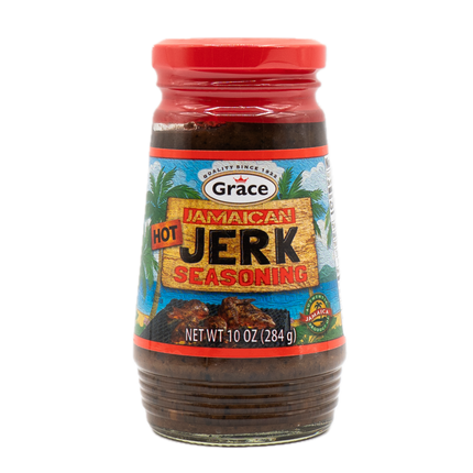 Grace Jamaican Hot Jerk Seasoning 10oz / 284g