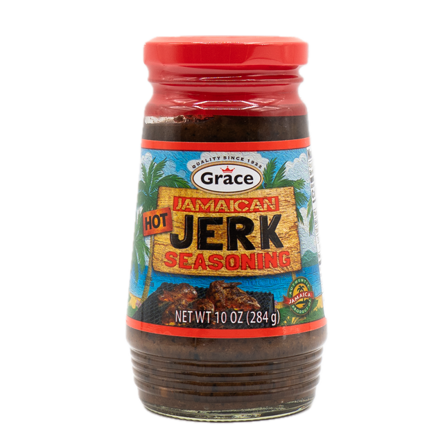 Grace Jamaican Hot Jerk Seasoning 10oz / 284g