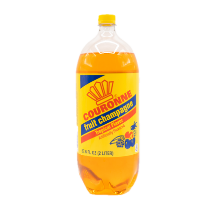 Couronne Fruit Champagne Soda 67.6fl oz / 2L