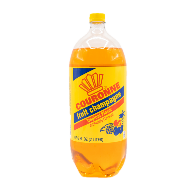 Couronne Fruit Champagne Soda 67.6fl oz / 2L