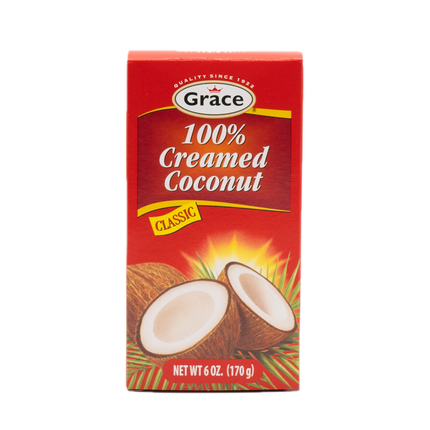 Grace Pure Creamed Coconut 6oz / 170g