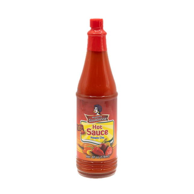 Madame Gougousse Red Hot Sauce 6fl oz / 177ml