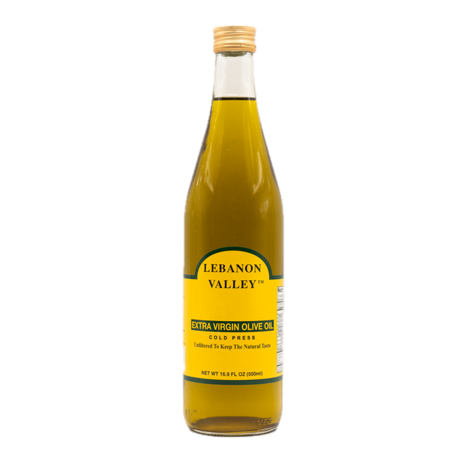 Lebanon Valley Extra Virgin Olive Oil Cold Press 16.9oz / 500ml