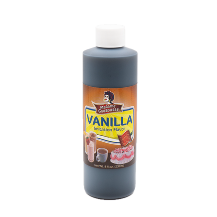 Madame Gougousse Vanilla Essence Flavor 8fl oz / 237ml