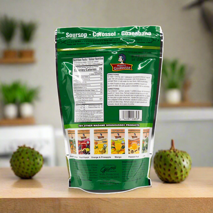 Madame Gougousse Soursop Powdered Drink Mix 16oz / 454g