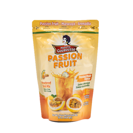 Madame Gougousse Passion Fruit Powdered Drink Mix 16oz / 454g