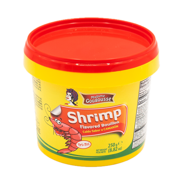 Madame Gougousse Granulated Shrimp Flavored Bouillon Jar 8.8 oz / 250g