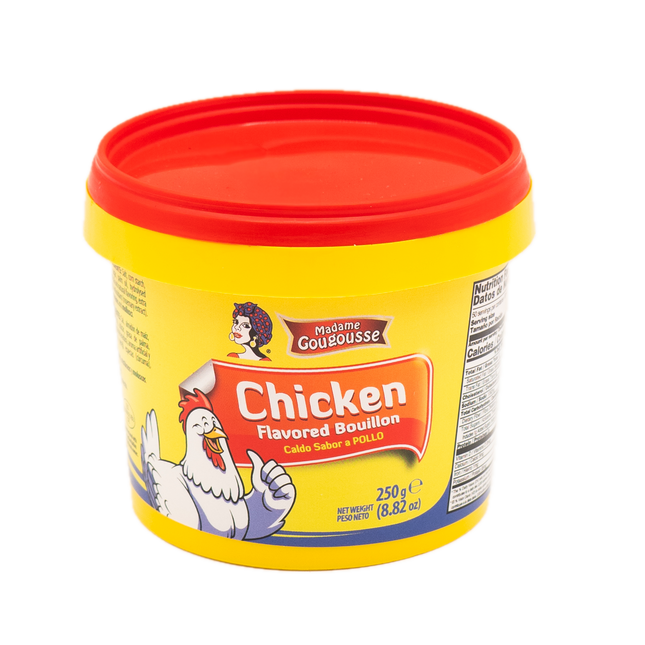 Madame Gougousse Granulated Chicken Flavored Bouillon Jar 8.82oz / 250g