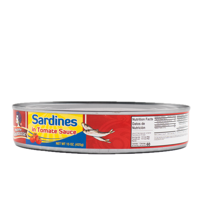 Madame Gougousse Sardines in Tomato Sauce 15oz / 425g