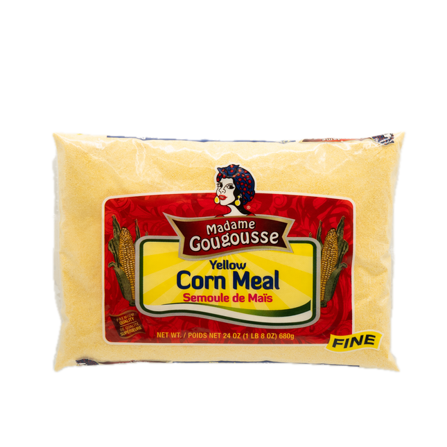 Madame Gougousse Yellow Corn Meal Fine 24oz / 680g