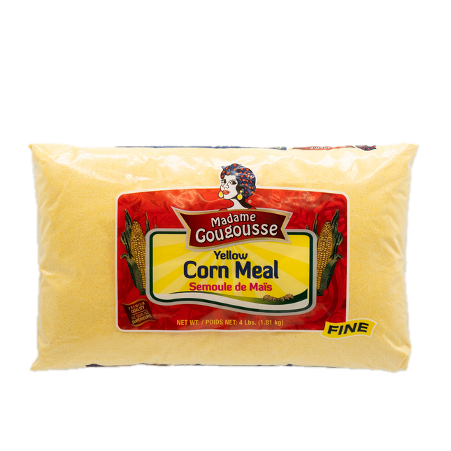 Madame Gougousse Yellow Corn Meal Fine 4lb / 1.81kg