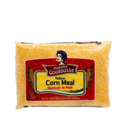 Madame Gougousse Yellow Corn Meal Coarse 24oz / 680g