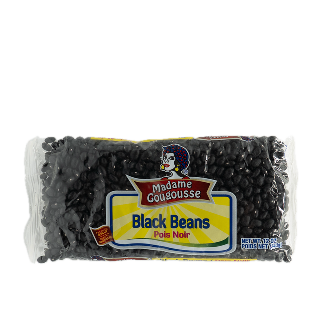 Madame Gougousse Black Beans 12oz / 340g