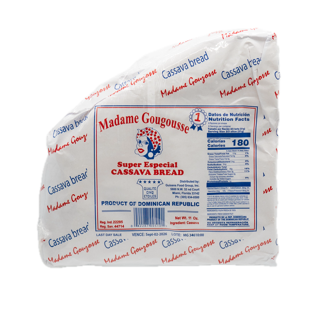 Madame Gougousse Cassava Bread 11oz / 312g