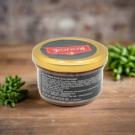 Rougié Duck and Pork Pâté with Orange 2.8oz / 80g